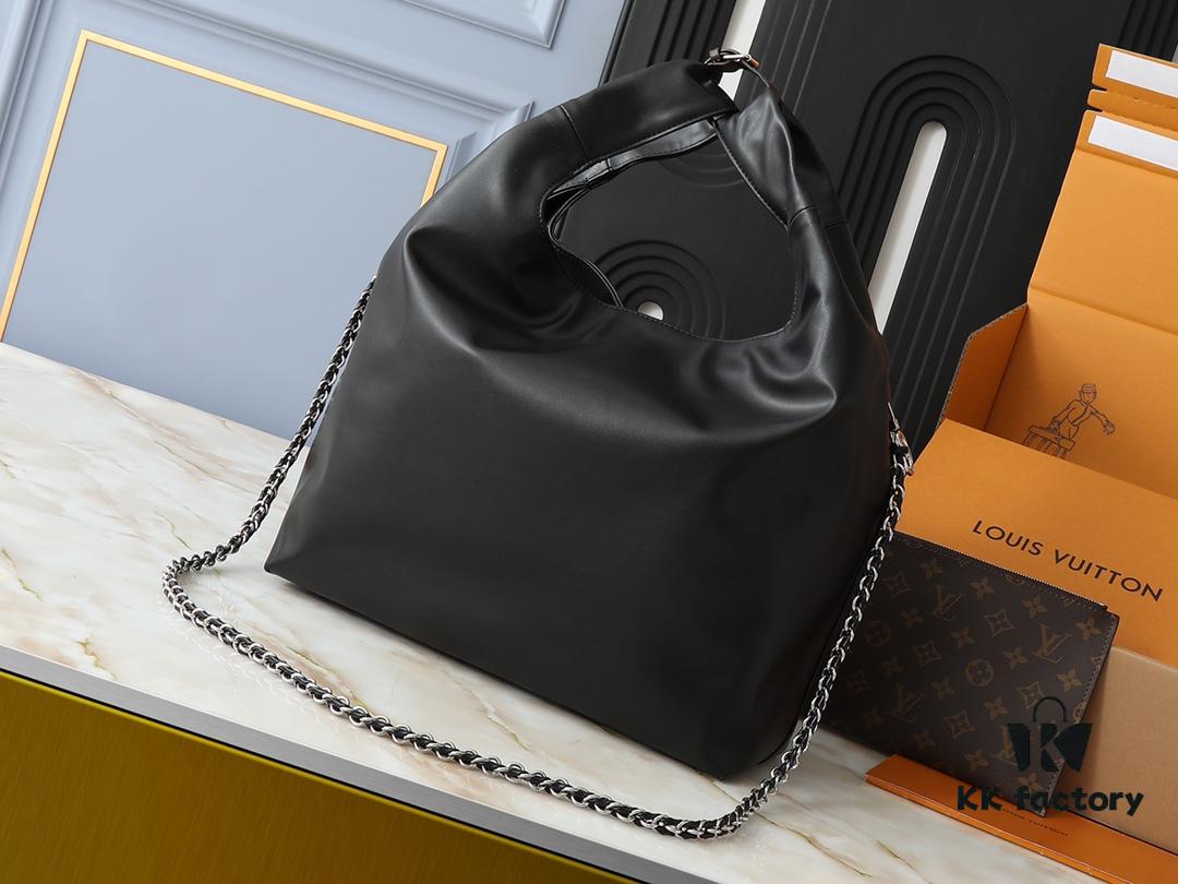 693064ee6e68136f4d9a454e Upgraded Original M11266 M11387 Atlantis Medium Handbag from the Dark Side Collection