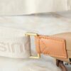 Upgraded Original M12697 Full Leather Khaki Monogram Bag, Floral Material, Classic Canvas with Wide Strap, Magnetic Double Pockets on Both Sides, Adjustable Wide Strap with Monogram Canvas, Infusing Practical Functionality into Avant-garde Design