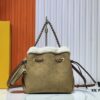 693065006e68136f4d9a4570 Upgraded M11839 (Suede Leather with Digital Perforation, Matched Pattern) Bella Handbag from LV Ski Collection