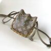 693065416e68136f4d9a45f0 Pico Bella Bucket Bag in Perforated Calfskin Leather