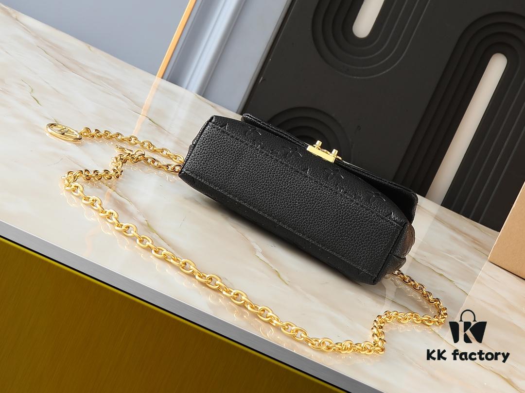 6930655a6e68136f4d9a461b Upgraded Original M12145 White M12144 Black M12211 Blue This Nano Madeleine Bag Features a Miniature Version of the Madeleine Bag Crafted in Monogram Empreinte Leather with a Classic S-Lock Clasp and a Detachable Chain Accented with the LV Circle Logo Ideal for Carrying Daily Essentials and Can Be Handheld Worn on the Shoulder or Crossbody Dimensions: 12.5 x 6 x 21 cm (Height x Width x Length)