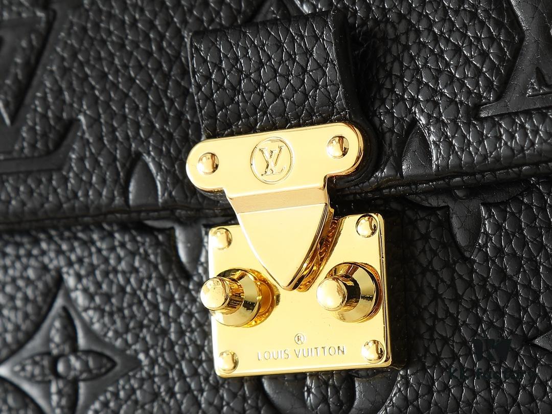 6930655a6e68136f4d9a461e Upgraded Original M12145 White M12144 Black M12211 Blue This Nano Madeleine Bag Features a Miniature Version of the Madeleine Bag Crafted in Monogram Empreinte Leather with a Classic S-Lock Clasp and a Detachable Chain Accented with the LV Circle Logo Ideal for Carrying Daily Essentials and Can Be Handheld Worn on the Shoulder or Crossbody Dimensions: 12.5 x 6 x 21 cm (Height x Width x Length)