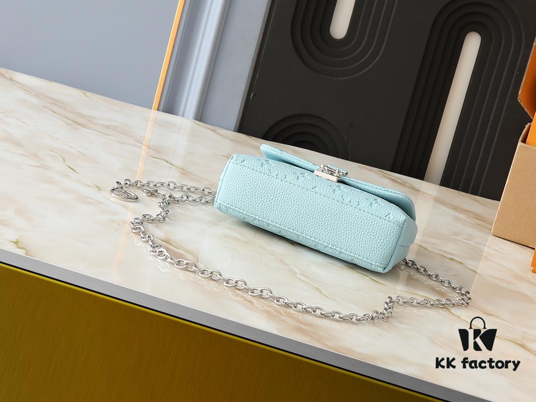 693065606e68136f4d9a4629 Upgraded Original Version M12145 White M12144 Black M12211 Blue This Nano Madeleine Bag Features a Miniaturized Interpretation of the Madeleine Bag Crafted in Monogram Empreinte Leather Complemented by a Classic S-Lock Closure and a Detachable Chain Accented with the LV Circle Signature Offering Ample Space for Daily Essentials and Can Be Carried as a Top Handle Crossbody or Shoulder Bag Dimensions: 12.5 x 6 x 21 cm (Height Width Length)