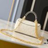 693065636e68136f4d9a462f Upgraded Original M12145 White M12144 Black M12211 Blue This Nano Madeleine Bag Features a Miniature Version of the Madeleine Bag Crafted in Monogram Empreinte Leather with a Classic S-Lock Clasp and a Detachable Chain Accented with the LV Circle Logo Ideal for Carrying Daily Essentials Offering Versatile Carrying Options as a Handbag Shoulder Bag or Crossbody Bag Size: 12.5 x 6 x 21 cm (Height Width Length)
