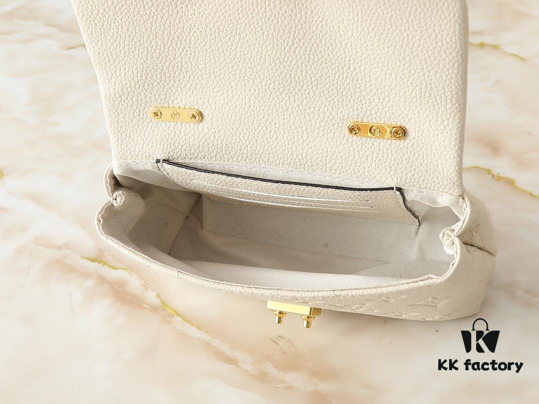 6930656a6e68136f4d9a463d Upgraded Original M12145 White M12144 Black M12211 Blue This Nano Madeleine Bag Features a Miniature Version of the Madeleine Bag Crafted in Monogram Empreinte Leather with a Classic S-Lock Clasp and a Detachable Chain Accented with the LV Circle Logo Ideal for Carrying Daily Essentials Offering Versatile Carrying Options as a Handbag Shoulder Bag or Crossbody Bag Size: 12.5 x 6 x 21 cm (Height Width Length)