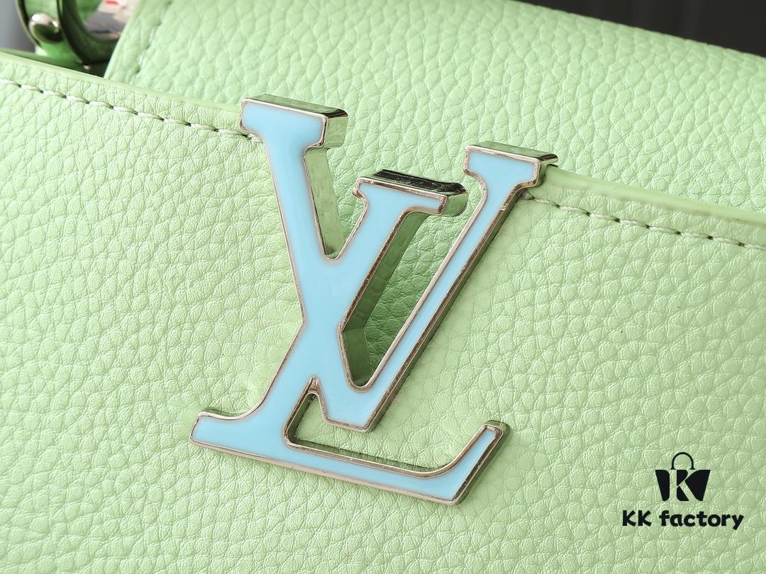 693065746e68136f4d9a4655 Upgraded Original M24683 M25232 M24684 M25211 Capucines Mini Bag in Vibrant Taurillon Leather