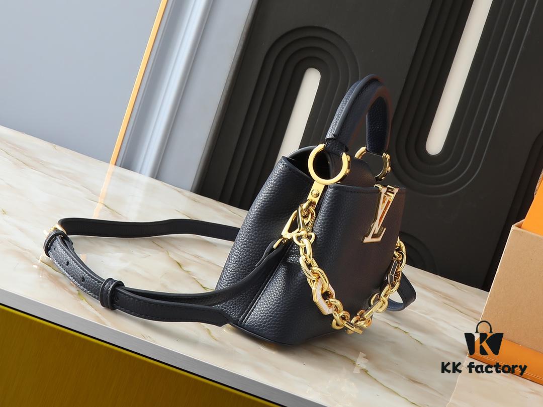 693065766e68136f4d9a465b Upgraded Original M24683 M25232 M24684 M25211 Capucines Mini Bag in Vibrant Taurillon Leather