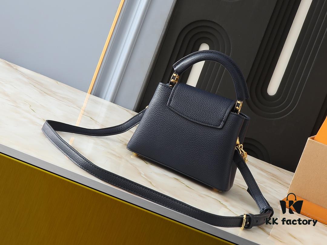 693065776e68136f4d9a465c Upgraded Original M24683 M25232 M24684 M25211 Capucines Mini Bag in Vibrant Taurillon Leather