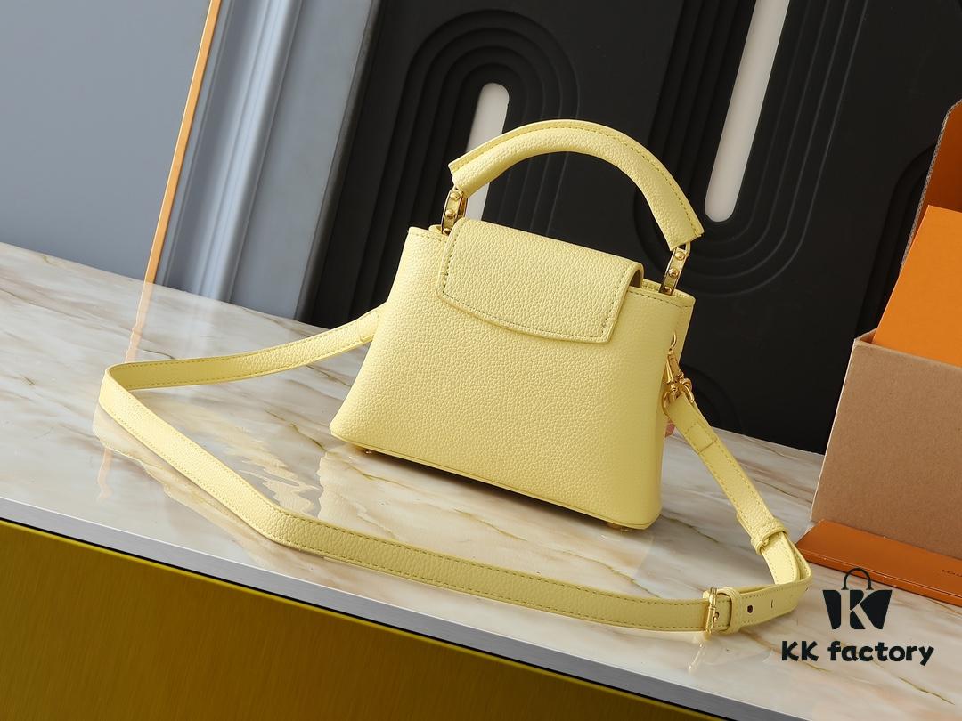 693065846e68136f4d9a4677 Upgraded Original M24683 M25232 M24684 M25211 Capucines Mini Bag in Vibrant Taurillon Leather