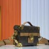 693065876e68136f4d9a467d Upgraded Original M11743 Black Flower M11516 Black M11535 Vintage Flower M12686 This Soul Trunk Bag is Crafted by Pharrell Williams