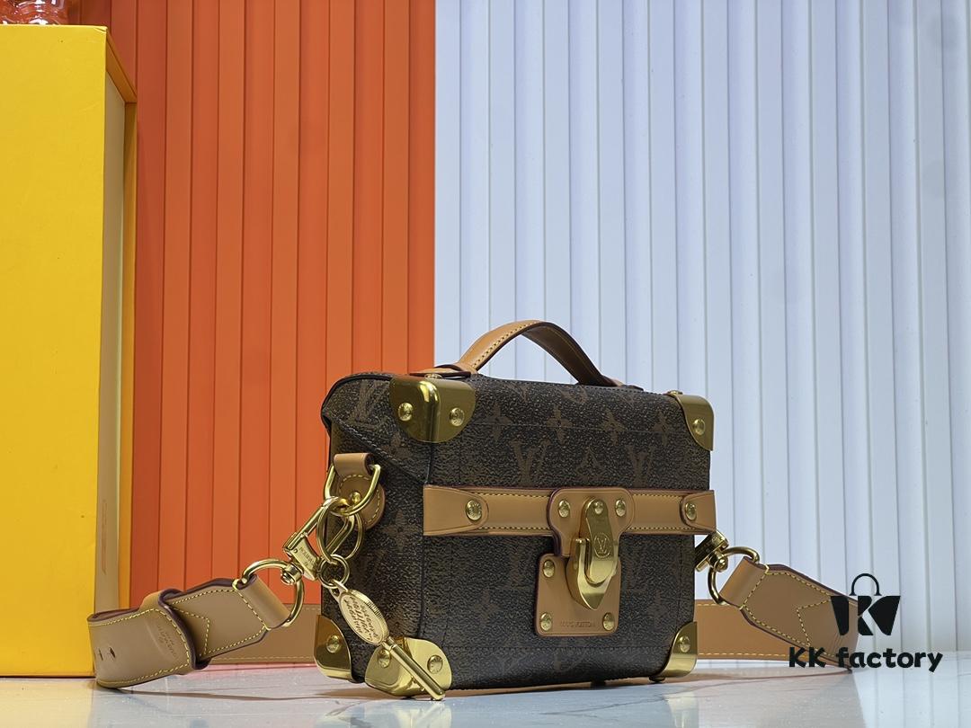 693065876e68136f4d9a467d Upgraded Original M11743 Black Flower M11516 Black M11535 Vintage Flower M12686 This Soul Trunk Bag is Crafted by Pharrell Williams