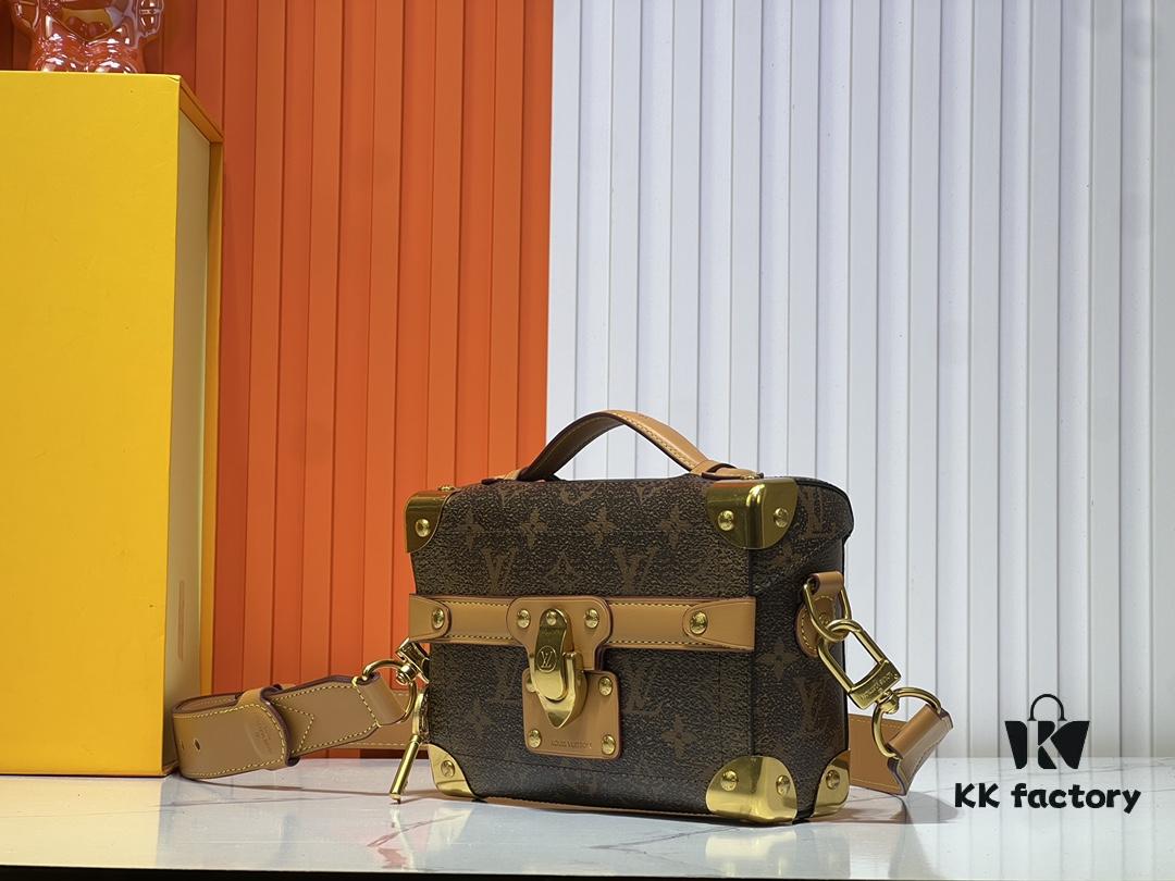 693065876e68136f4d9a467e Upgraded Original M11743 Black Flower M11516 Black M11535 Vintage Flower M12686 This Soul Trunk Bag is Crafted by Pharrell Williams