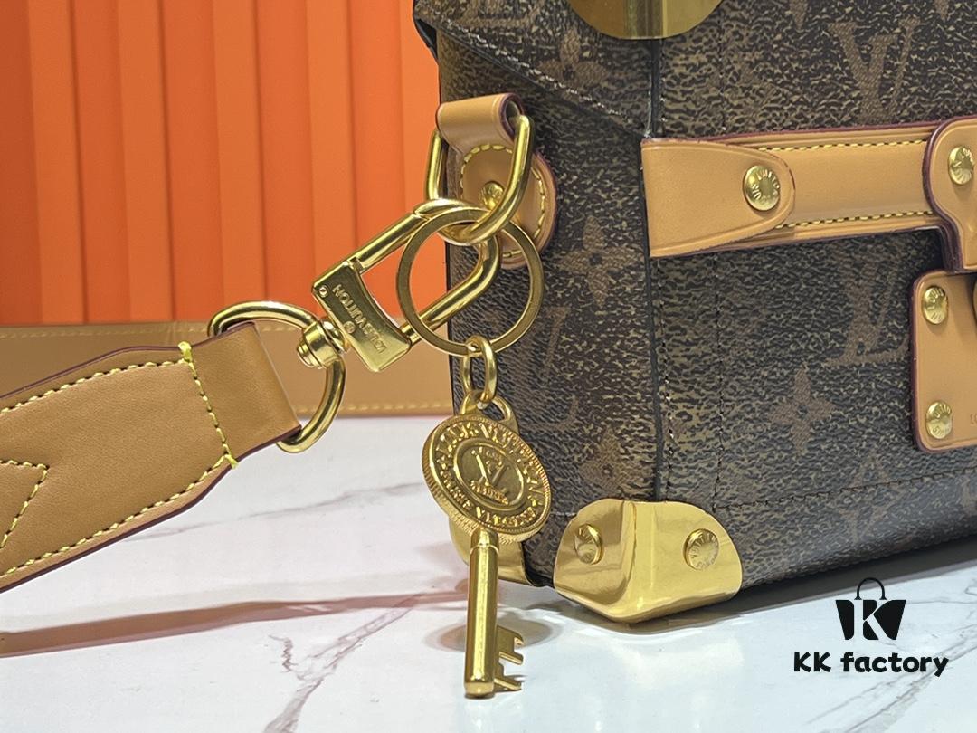 693065896e68136f4d9a4682 Upgraded Original M11743 Black Flower M11516 Black M11535 Vintage Flower M12686 This Soul Trunk Bag is Crafted by Pharrell Williams