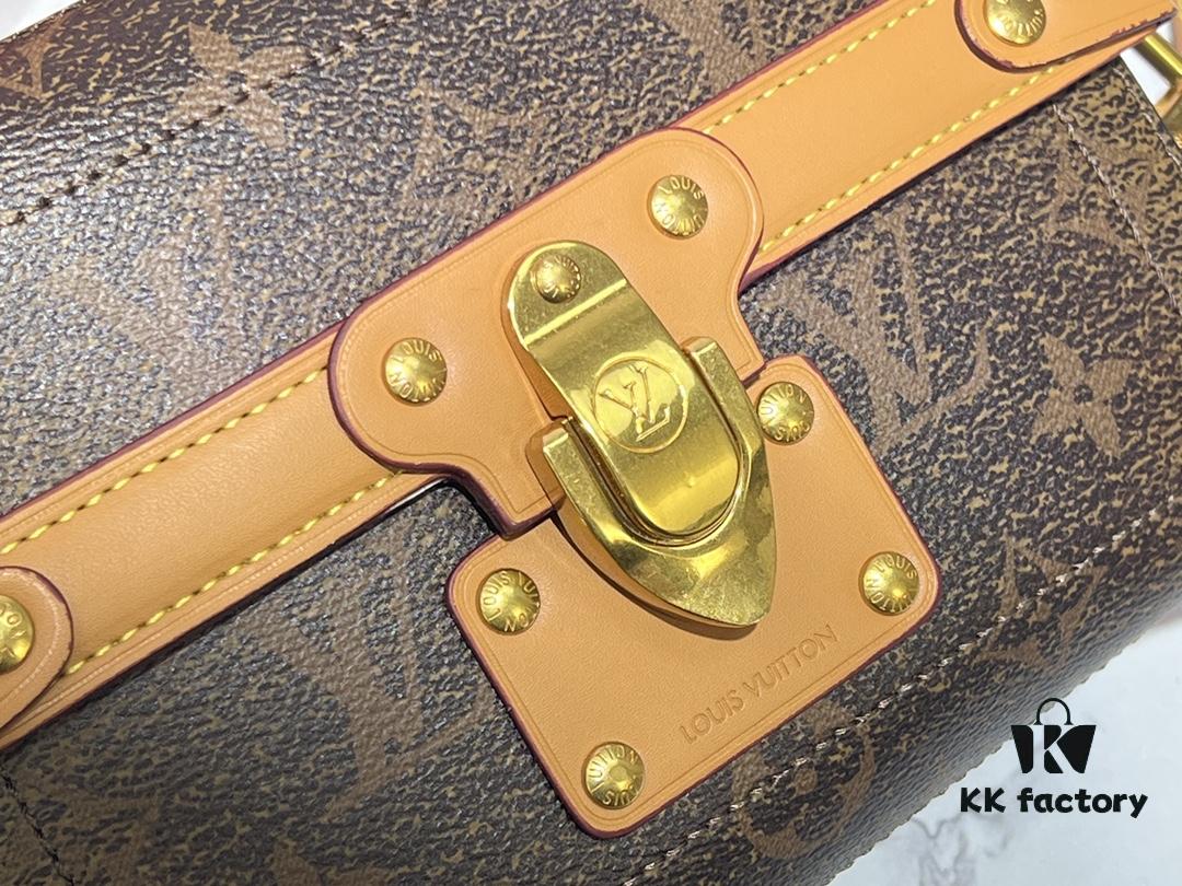 6930658a6e68136f4d9a4683 Upgraded Original M11743 Black Flower M11516 Black M11535 Vintage Flower M12686 This Soul Trunk Bag is Crafted by Pharrell Williams
