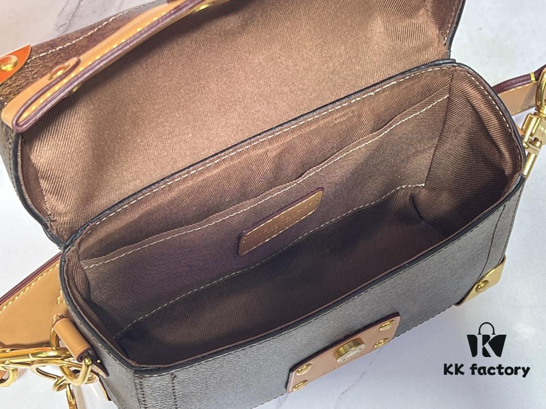 6930658c6e68136f4d9a4688 Upgraded Original M11743 Black Flower M11516 Black M11535 Vintage Flower M12686 This Soul Trunk Bag is Crafted by Pharrell Williams