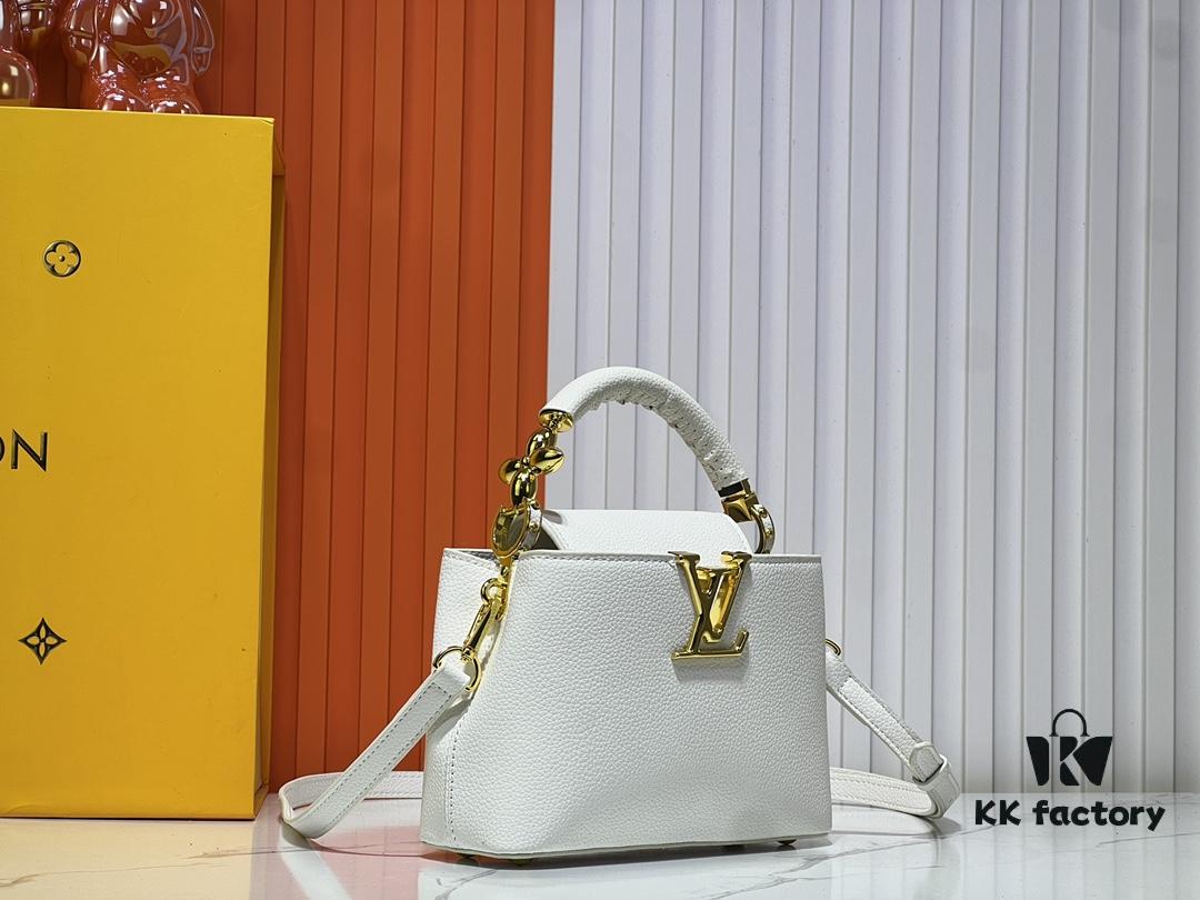 693065946e68136f4d9a4698 Upgraded Original M23943 M23944 M23945 M24698 M24989 Capucines Mini Handbag
