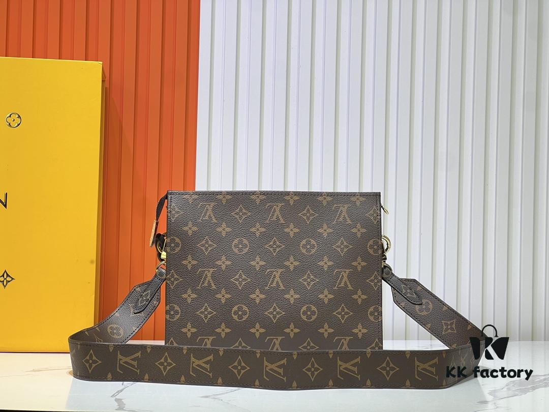 693065bf6e68136f4d9a46e9 Authentic High-End Quality LV M67692# M47542 Exclusive New Arrival Rose Series Cosmetic Bag Classic Monogram Clutch Wash Pouch