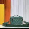 693065c46e68136f4d9a46f2 Soul Trunk Bag in Black Floral, Black, Damier, and Green