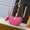 693065cf6e68136f4d9a470c Upgraded Original M46856 Denim M46828 Monogram LV 2024 New Arrival LV Monogram Horn Shoulder Strap Adjustable Pea Bag with Extra Pendant Mini Waist Pouch and Enhanced Design