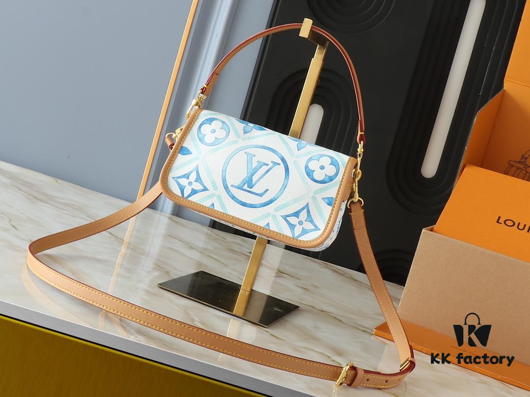 Upgraded Original M83621 M83300 M83566 M45985 Nano Diane Bag from LV By the Pool Summer Collection