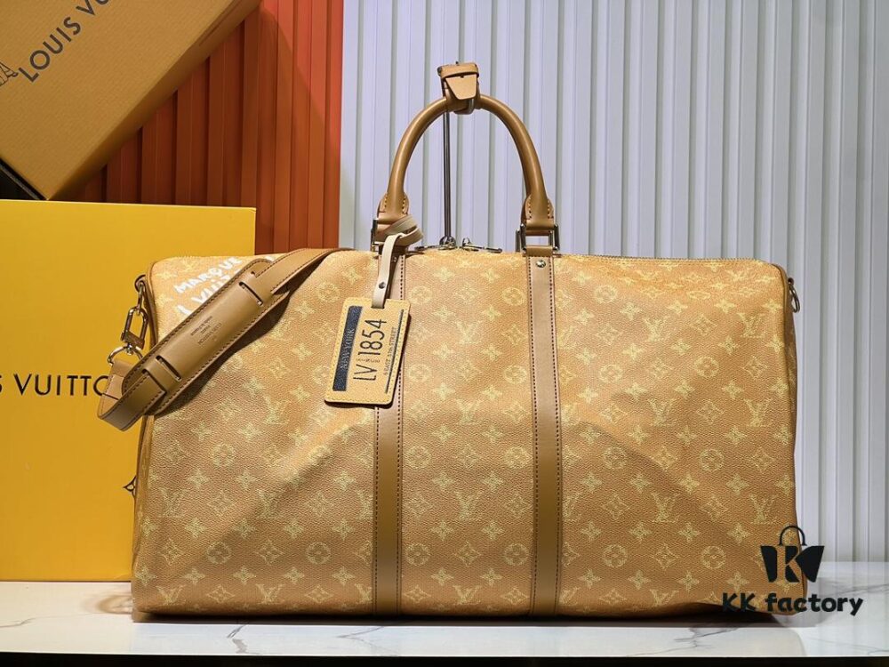 693066296e68136f4d9a47cc M11558 M13156 M41414 Louis Vuitton LV 24FW New Monogram Black Gradient Blue Vintage Series Messenger Bag Montsouris Crossbody Bag Keepall 55 Travel Bag Multiple Classic Styles