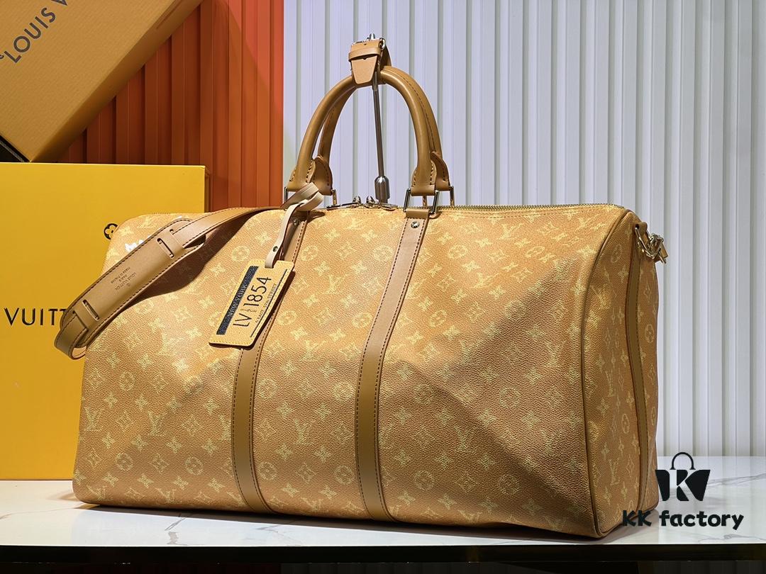 M11558 M13156 M41414 Louis Vuitton LV 24FW New Monogram Black Gradient Blue Vintage Series Messenger Bag Montsouris Crossbody Bag Keepall 55 Travel Bag Multiple Classic Styles