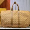 M11558 M13156 M41414 Louis Vuitton LV 24FW New Monogram Black Gradient Blue Vintage Series Messenger Bag Montsouris Crossbody Bag Keepall 55 Travel Bag Multiple Classic Styles
