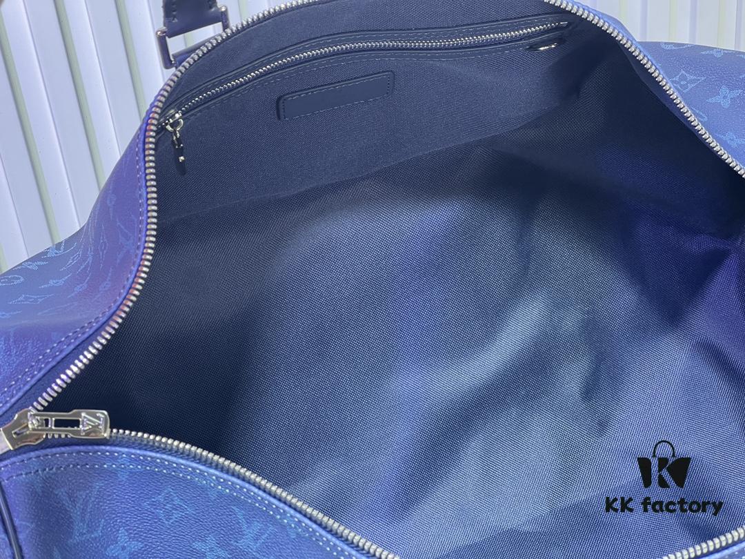 693066336e68136f4d9a47df M11558 41416 41414 Black to Blue Gradient Green Louis Vuitton LV 24FW New Monogram Messenger Bag Montsouris Crossbody Bag Keepall 55 Travel Bag Multiple Classic Styles