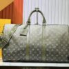 693066416e68136f4d9a47f8 M11558 41416 41414 Black Gradient Blue Green Louis Vuitton LV 24FW New Monogram Black Classic Pattern Gradient Blue Pattern Series Messenger Bag Montsouris Crossbody Bag Keepall 55 Travel Bag Multiple Classic Styles
