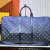 693066486e68136f4d9a4806 Louis Vuitton LV 24FW New Monogram Black Ombré Blue Green Gradient Series Messenger Bag Montsouris Crossbody Bag Keepall 55 Travel Bag Multiple Classic Styles