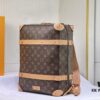 693066536e68136f4d9a481d Upgraded Version Retro Trunk Bag 44752, Old Flower, Black Flower, Black Check, LV Classic Refined Trunk Bag