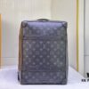 693066576e68136f4d9a4823 Upgraded Vintage Trunk Bag 44752, Old Flower, Black Flower, Black Check, Classic LV Trunk Bag