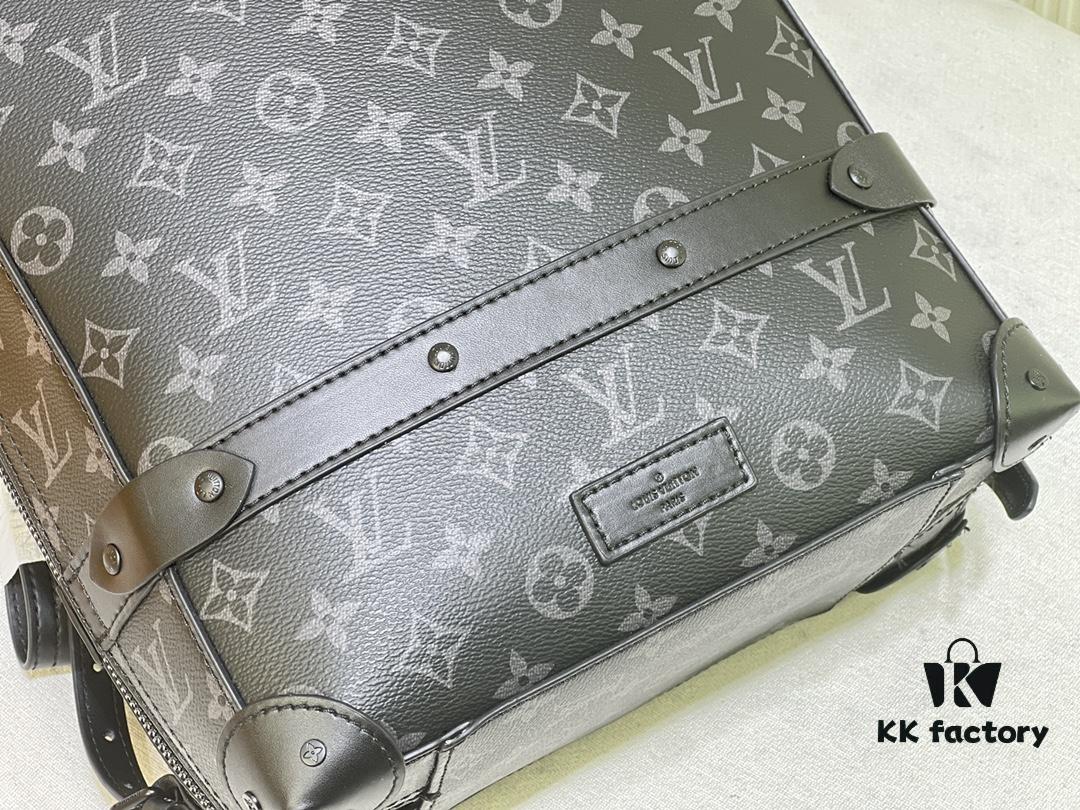 6930665a6e68136f4d9a482a Upgraded Vintage Trunk Bag 44752, Old Flower, Black Flower, Black Check, Classic LV Trunk Bag