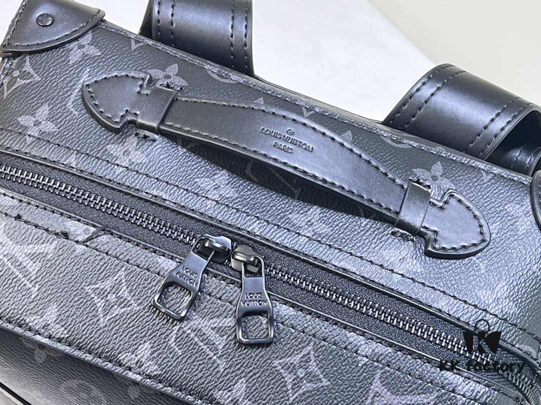 6930665a6e68136f4d9a482b Upgraded Vintage Trunk Bag 44752, Old Flower, Black Flower, Black Check, Classic LV Trunk Bag