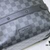 6930665f6e68136f4d9a4835 Upgraded Version Vintage Trunk Bag 44752 LV Classic Monogram Pattern in Old Gold, Black Flower, Black Check Design