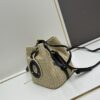 6930666c6e68136f4d9a484b New Small LV NOE PURSE Bucket Bag in Raffia Leather