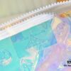 Exclusive Real Shot - Upgraded Version‼️ Transparent Colorful Most Beautiful LV [Rose] Official Website Colorful Toiletry Bag 67692 Silver Size W25 H20 D5 Super Hot New Arrival LV Original Order Matching Pattern Quality🌵 Classic Monogram Clutch Toiletry Bag