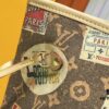 693066a16e68136f4d9a48b4 M45865 M40995 This Neverfull Medium Handbag is crafted from Monogram Tiles canvas in a tote silhouette, accented with leather trim that defines the top and handles. The central LV Circle signature pairs playfully with the watercolor-effect Monogram pattern, while the printed zip pouch can be removed for separate use.