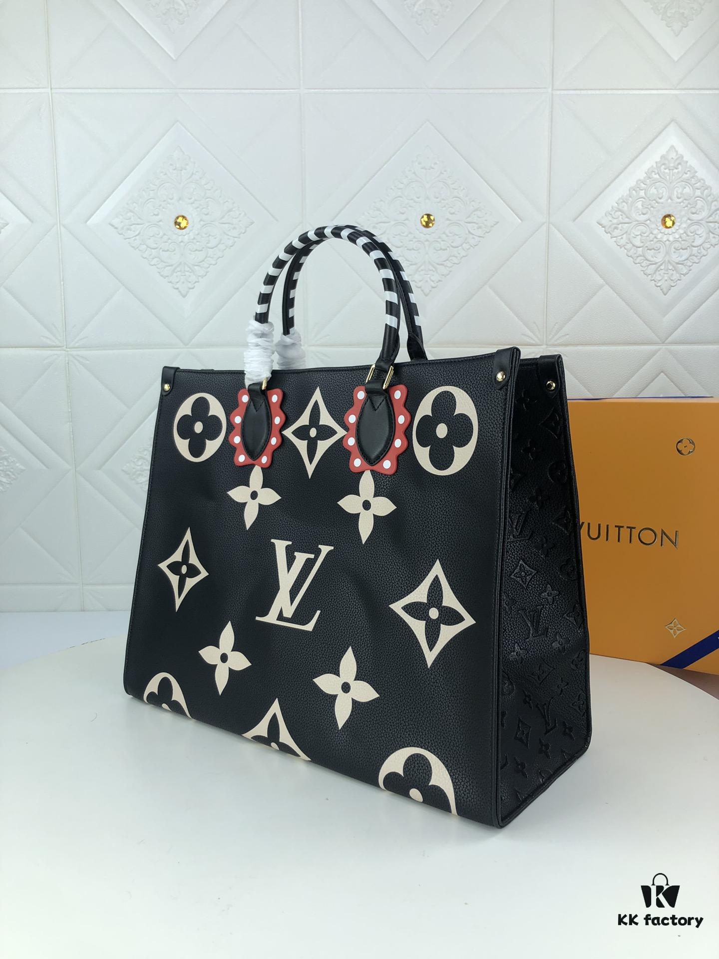 693066b46e68136f4d9a48d4 LV CRAFTY ONTHEGO Large Tote Bag M45373, 45372 – Upgraded Original Version with Braided Handle Strap