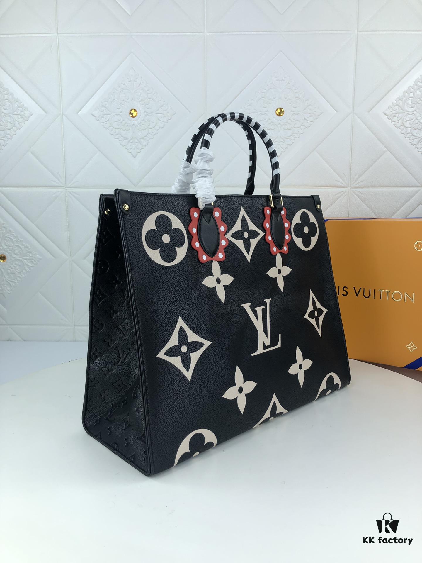 693066b86e68136f4d9a48db LV CRAFTY ONTHEGO Large Tote Bag M45373, 45372 – Upgraded Original Version with Braided Handle Strap