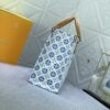 693066bb6e68136f4d9a48de Upgraded Original M11262 M45495 M44571 OnTheGo Medium Tote Bag in Monogram Tiles Canvas with Watercolor Effect
