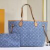 693066cd6e68136f4d9a48fd NEVERFULL Medium Handbag M45684 M45686 M40995 Denim Tote MM