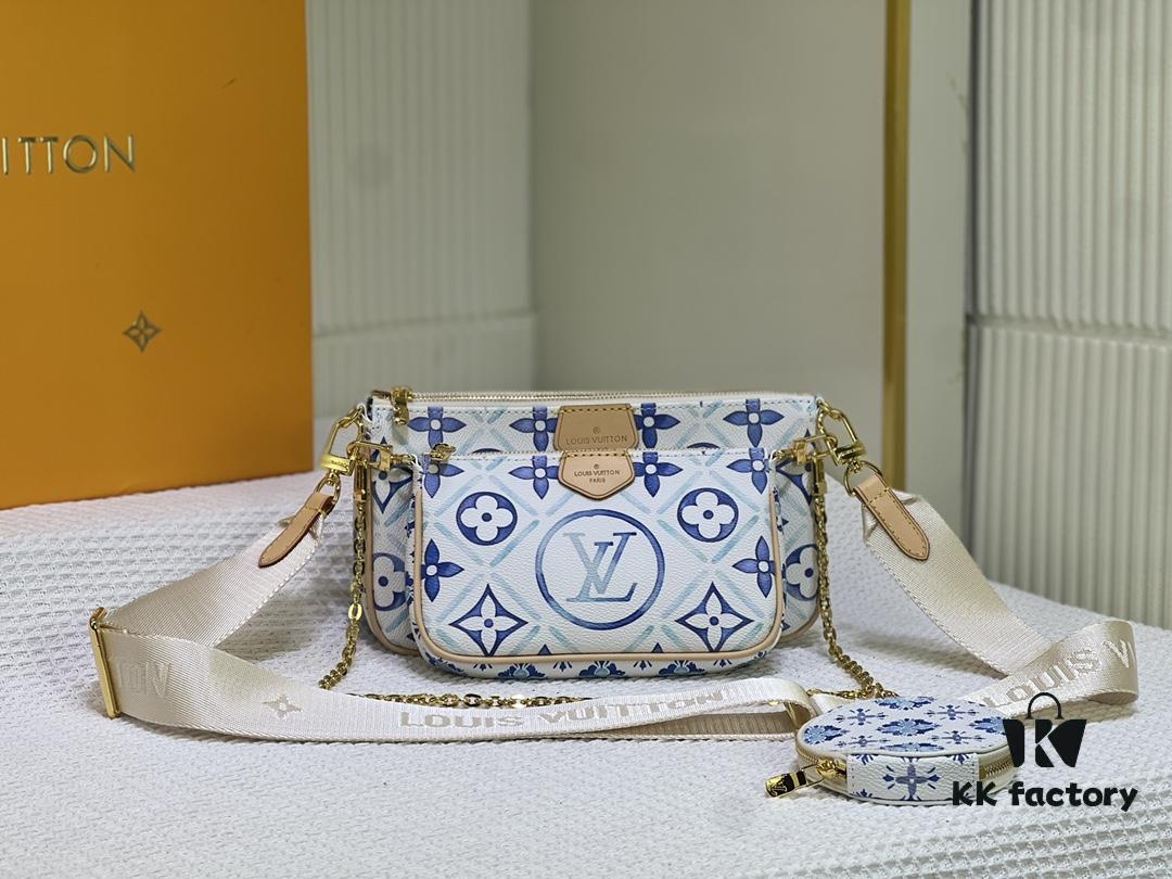 693066d26e68136f4d9a4908 Upgraded M44823 M25374 Blue Five-in-One Mahjong Bag Collection Seasonal New Multi Pochette Accessoires Xph Handbag