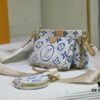 693066d36e68136f4d9a490a Upgraded M44823 M25374 Blue Five-in-One Mahjong Bag Collection Seasonal New Multi Pochette Accessoires Xph Handbag