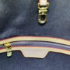 693066ed6e68136f4d9a4934 M45684 M45685 M40995 Tote MM Handbag with Monochrome Stripes in Cream and LVs on Pink Background