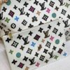 693066ee6e68136f4d9a4936 M45684 M45685 M40995 Tote MM Handbag with Monochrome Stripes in Cream and LVs on Pink Background