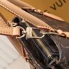 Exclusive Real Shot - Upgraded Version ‼️ LV Monogram with Leather Trim Handheld, Shoulder and Crossbody Bag Model 58188 with Long Strap, 2022 New Fashion Women's Bag, Monogram Genuine Leather Strap Tote Bag, Large Capacity [Strong] Size 33-22-16cm