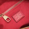 Exclusive Real Shot - Upgraded Version ‼️ LV Monogram with Leather Trim Handheld, Shoulder & Crossbody Bag Model 58188 with Long Strap, 2022 New Fashion Women's Bag, Monogram Genuine Leather Strap Tote with Large Capacity [Strong], Size 33-22-16cm