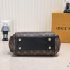 Exclusive Real Shot - Upgraded Version ‼️ LV Monogram with Leather Trim Handheld, Shoulder & Crossbody Bag Model 58188 with Long Strap, 2022 New Fashion Women's Bag, Monogram Genuine Leather Strap Tote, Large Capacity [Strong], Size 33-22-16cm