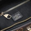 Exclusive Real Shot - Upgraded Version ‼️ LV Monogram with Leather Trim Handheld, Shoulder & Crossbody Bag Model 58188 with Long Strap, 2022 New Fashion Women's Bag, Monogram Genuine Leather Strap Tote, Large Capacity [Strong], Size 33-22-16cm